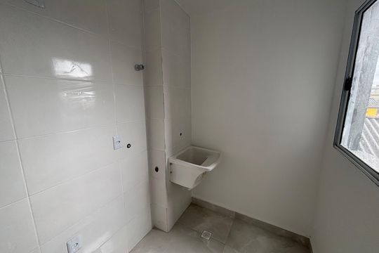 Área de serviço de apartamento para alugar com 1 quarto, 30m² em Cidade Antônio Estêvão de Carvalho, São Paulo