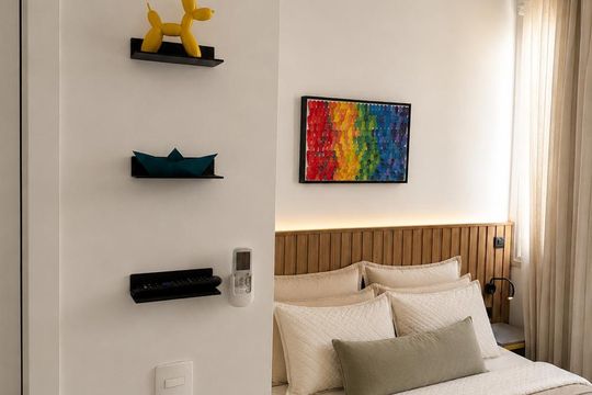 Quarto de apartamento para alugar com 1 quarto, 18m² em Bela Vista, São Paulo