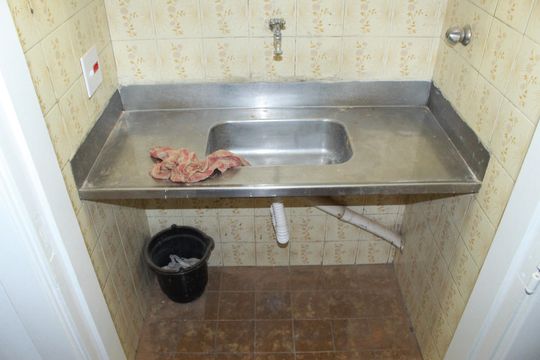 Cozinha de kitnet/studio para alugar com 0 quarto, 20m² em Campos Elíseos, São Paulo