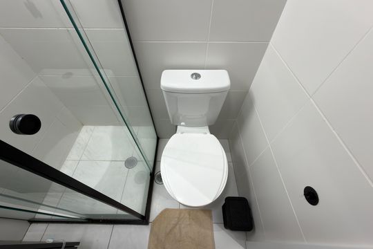 Quarto 1 - Suíte Banheiro de apartamento à venda com 3 quartos, 75m² em Centro, São Bernardo do Campo