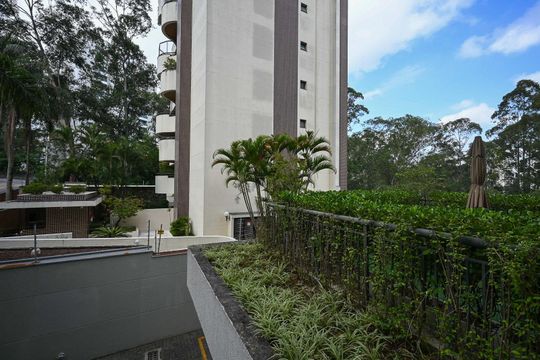 Vista de kitnet/studio para alugar com 1 quarto, 38m² em Vila Andrade, São Paulo