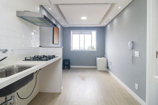 Sala de apartamento para alugar com 1 quarto, 26m² em Jardim Mirante, São Paulo