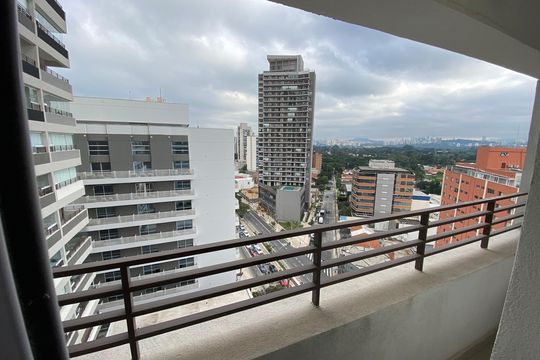Vista da Sacada de apartamento para alugar com 1 quarto, 25m² em Butantã, São Paulo