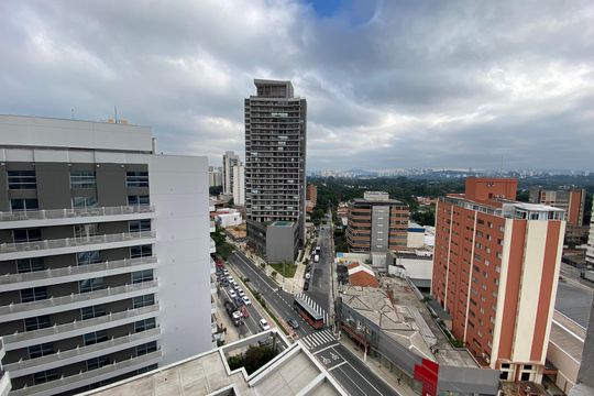 Vista da Sacada de apartamento para alugar com 1 quarto, 25m² em Butantã, São Paulo