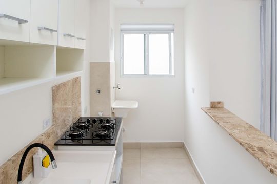 Cozinha de apartamento para alugar com 1 quarto, 38m² em Centro, Diadema