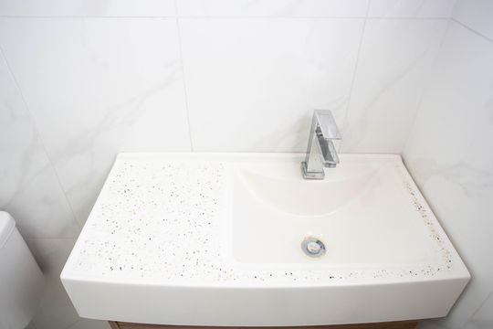 Banheiro de apartamento para alugar com 1 quarto, 38m² em Centro, Diadema