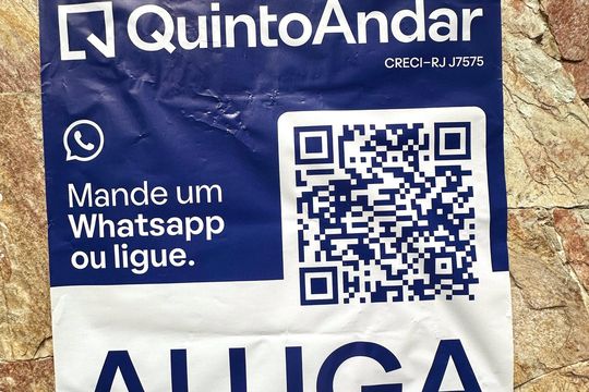 Placa de apartamento para alugar com 1 quarto, 70m² em Botafogo, Rio de Janeiro