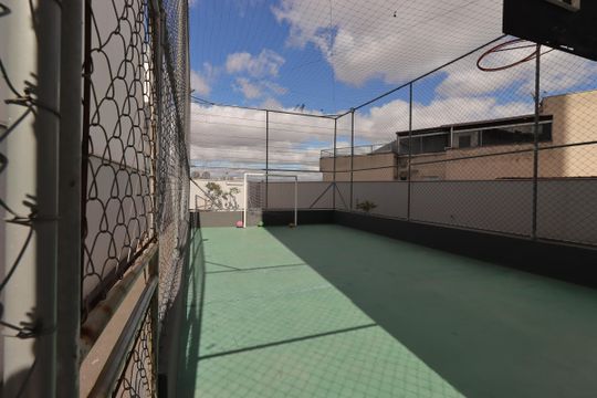 Área Comum - Quadra de apartamento à venda com 2 quartos, 54m² em Vila Scarpelli, Santo André