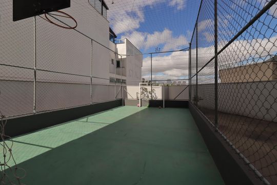 Área Comum - Quadra de apartamento à venda com 2 quartos, 54m² em Vila Scarpelli, Santo André