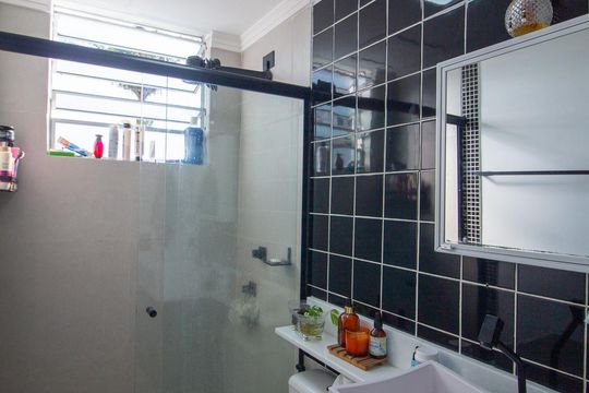 Banheiro de apartamento para alugar com 2 quartos, 45m² em Jardim Novo Mundo, Sorocaba