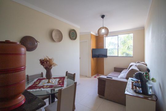 Sala  de apartamento para alugar com 2 quartos, 45m² em Jardim Novo Mundo, Sorocaba
