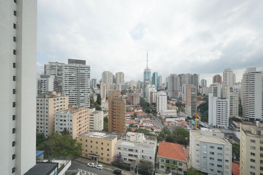 Vista de apartamento à venda com 1 quarto, 48m² em Vila Mariana, São Paulo