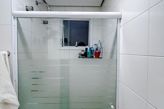 Banheiro da Suíte de apartamento à venda com 3 quartos, 93m² em Tatuapé, São Paulo