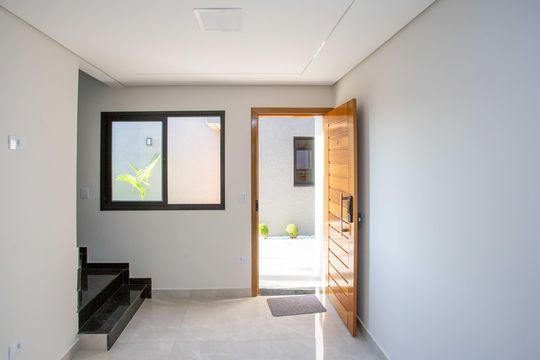 Sala de casa de condomínio à venda com 2 quartos, 60m² em Parque Sete de Setembro, Diadema