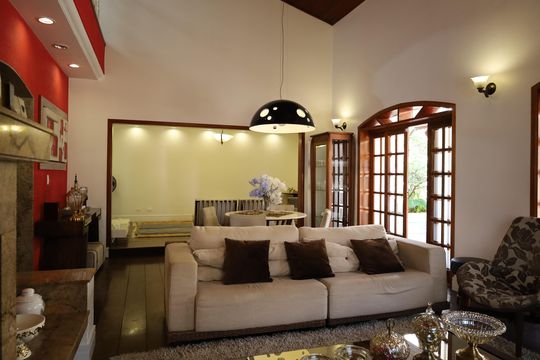 Sala de casa à venda com 5 quartos, 600m² em Chácara Meyer, São Paulo