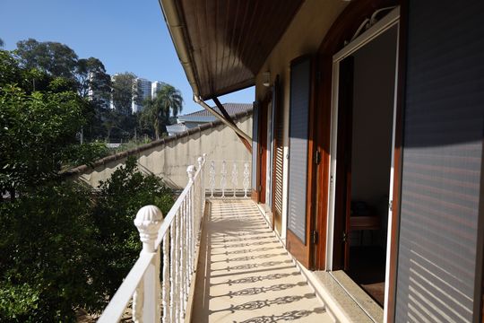 Varanda da Suíte 2 de casa à venda com 5 quartos, 600m² em Chácara Meyer, São Paulo