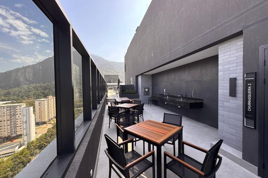 Área comum de apartamento para alugar com 3 quartos, 65m² em Barra Olímpica , Rio de Janeiro