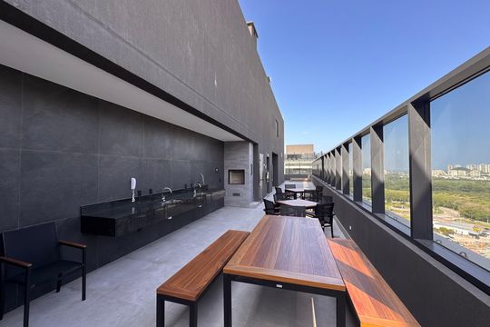 Área comum de apartamento para alugar com 3 quartos, 65m² em Barra Olímpica , Rio de Janeiro