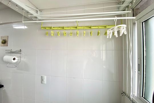 Área de Serviço de apartamento para alugar com 2 quartos, 58m² em Vila Renata, Guarulhos