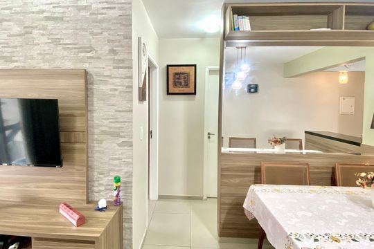 Sala de apartamento para alugar com 2 quartos, 58m² em Vila Renata, Guarulhos