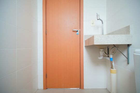 Banheiro de apartamento para alugar com 2 quartos, 45m² em Santo Andre, São Leopoldo