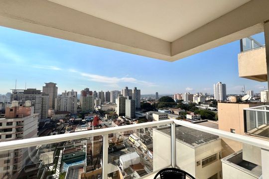 Vista da Sacada de apartamento para alugar com 1 quarto, 42m² em Bosque, Campinas