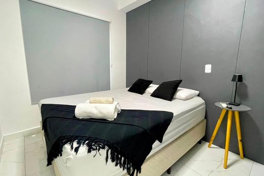 Quarto de apartamento para alugar com 1 quarto, 41m² em Bosque, Campinas