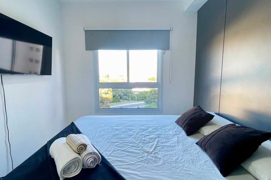 Quarto de apartamento para alugar com 1 quarto, 41m² em Bosque, Campinas