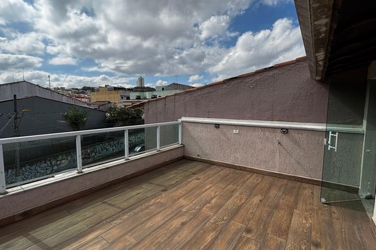 Sotão Varanda de casa à venda com 4 quartos, 198m² em Jardim Monte Libano, Santo André