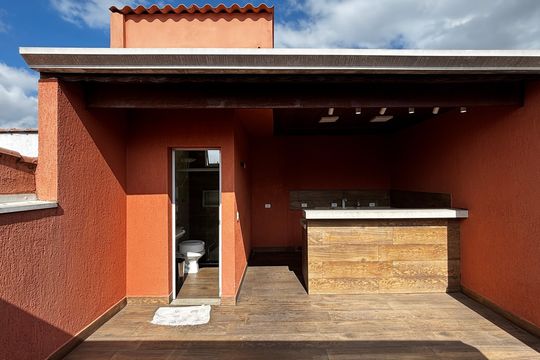Sotão Churrasqueira de casa à venda com 4 quartos, 198m² em Jardim Monte Libano, Santo André