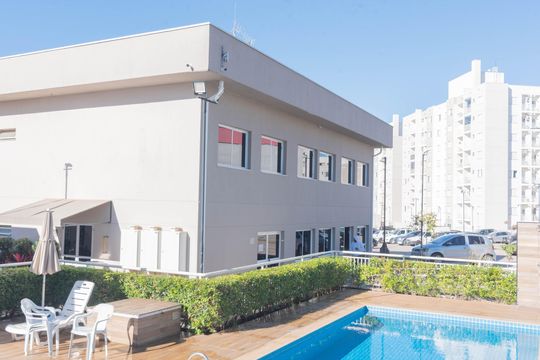 Área comum - Piscina de apartamento à venda com 2 quartos, 50m² em Jardim do Lago, Campinas