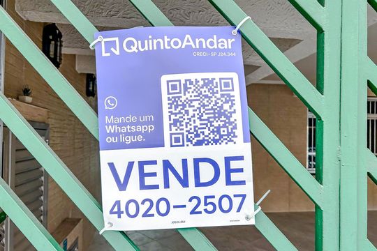 Plaquinha de casa à venda com 4 quartos, 300m² em Chácara Santo Antônio (zona Leste), São Paulo