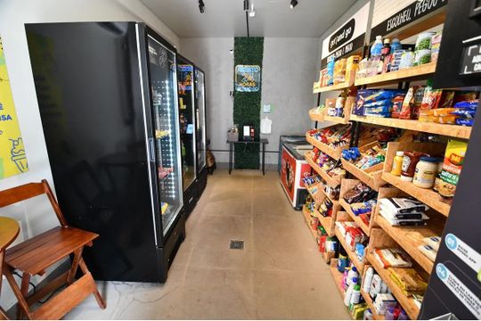 Área externa de apartamento para alugar com 1 quarto, 41m² em Bosque, Campinas