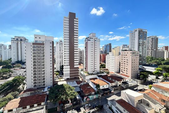 Vista de kitnet/studio à venda com 1 quarto, 25m² em Vila Olímpia, São Paulo