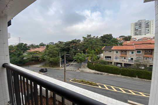 Varanda vista de apartamento à venda com 3 quartos, 78m² em Cidade São Francisco, São Paulo