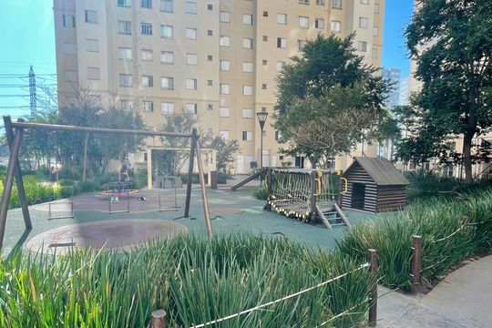 Área comum - Playground de apartamento para alugar com 2 quartos, 45m² em Ponte Grande, Guarulhos