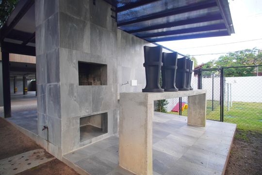 Área comum - Churrasqueira de apartamento à venda com 2 quartos, 134m² em Pinheiro, São Leopoldo