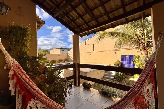 Varanda de casa de condomínio à venda com 4 quartos, 400m² em Vargem Grande, Rio de Janeiro