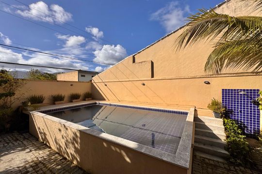 Varanda - Vista de casa de condomínio à venda com 4 quartos, 400m² em Vargem Grande, Rio de Janeiro