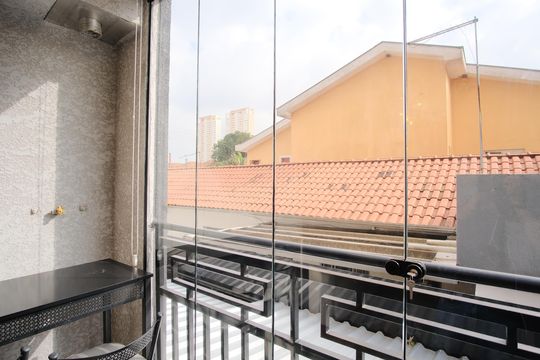 Varanda de apartamento para alugar com 2 quartos, 37m² em Parque São Jorge, São Paulo