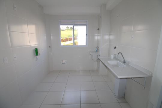Cozinha de apartamento para alugar com 2 quartos, 44m² em Jardim Sao Jose Ii, São José dos Campos
