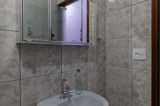 Banheiro de casa à venda com 1 quarto, 20m² em Parque Savoi City, São Paulo