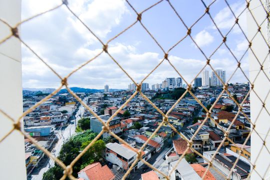 Vista da Área de Serviço de apartamento à venda com 3 quartos, 77m² em Vila Rosalia, Guarulhos