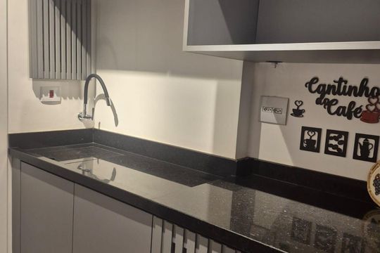 Cozinha de kitnet/studio para alugar com 1 quarto, 30m² em Santana, São Paulo