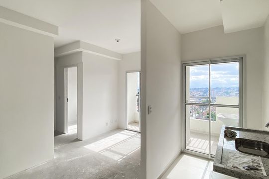 Cozinha de apartamento à venda com 2 quartos, 42m² em Vila Ré, São Paulo