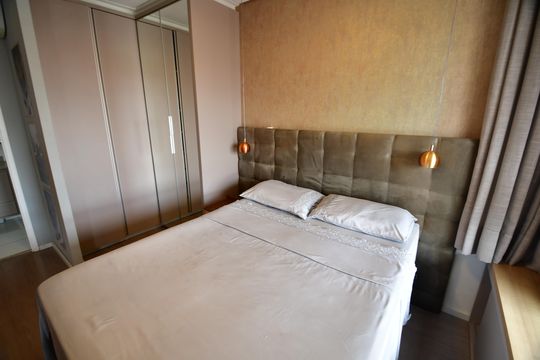 Quarto de apartamento à venda com 1 quarto, 40m² em Bosque, Campinas