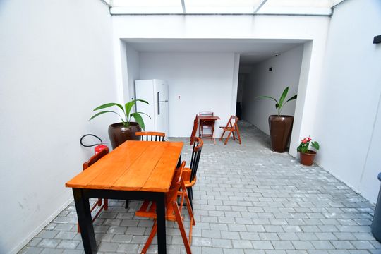 Área comum - Churrasqueira de apartamento à venda com 1 quarto, 40m² em Bosque, Campinas