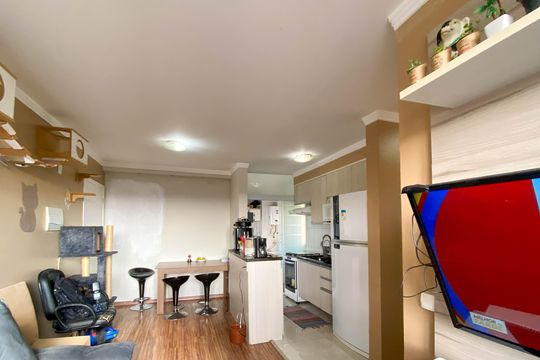 Sala de apartamento à venda com 3 quartos, 54m² em Centro, Diadema