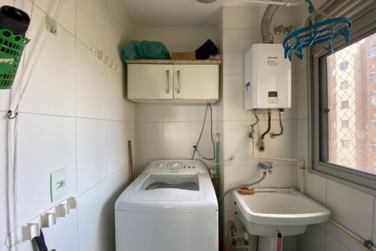 Área de Serviço de apartamento à venda com 3 quartos, 54m² em Centro, Diadema