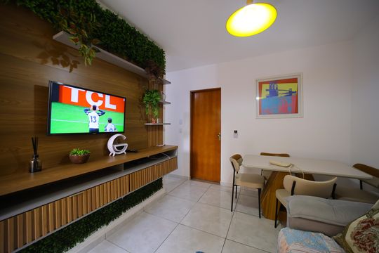 Sala de apartamento à venda com 1 quarto, 40m² em Jardim Jaú (zona Leste), São Paulo